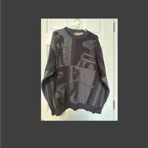 MENS XL Golf Theme Sweater